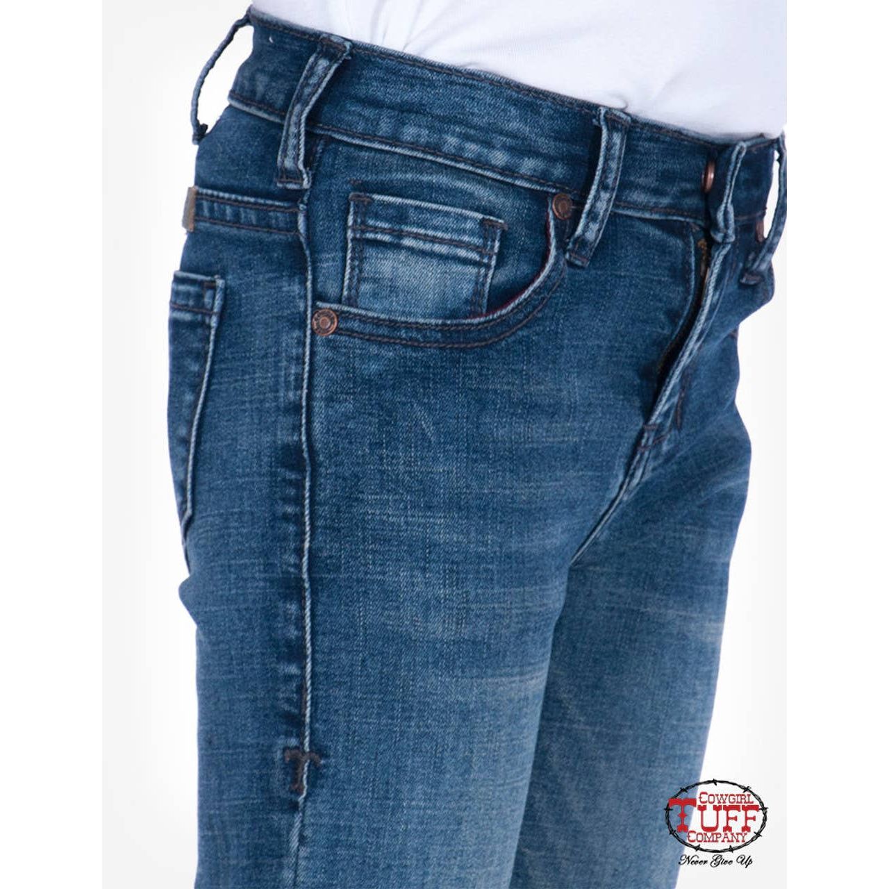 * Cowgirl Tuff Co. / B. Tuff Jeans - Just Tuff Girl's Medium Trouser
