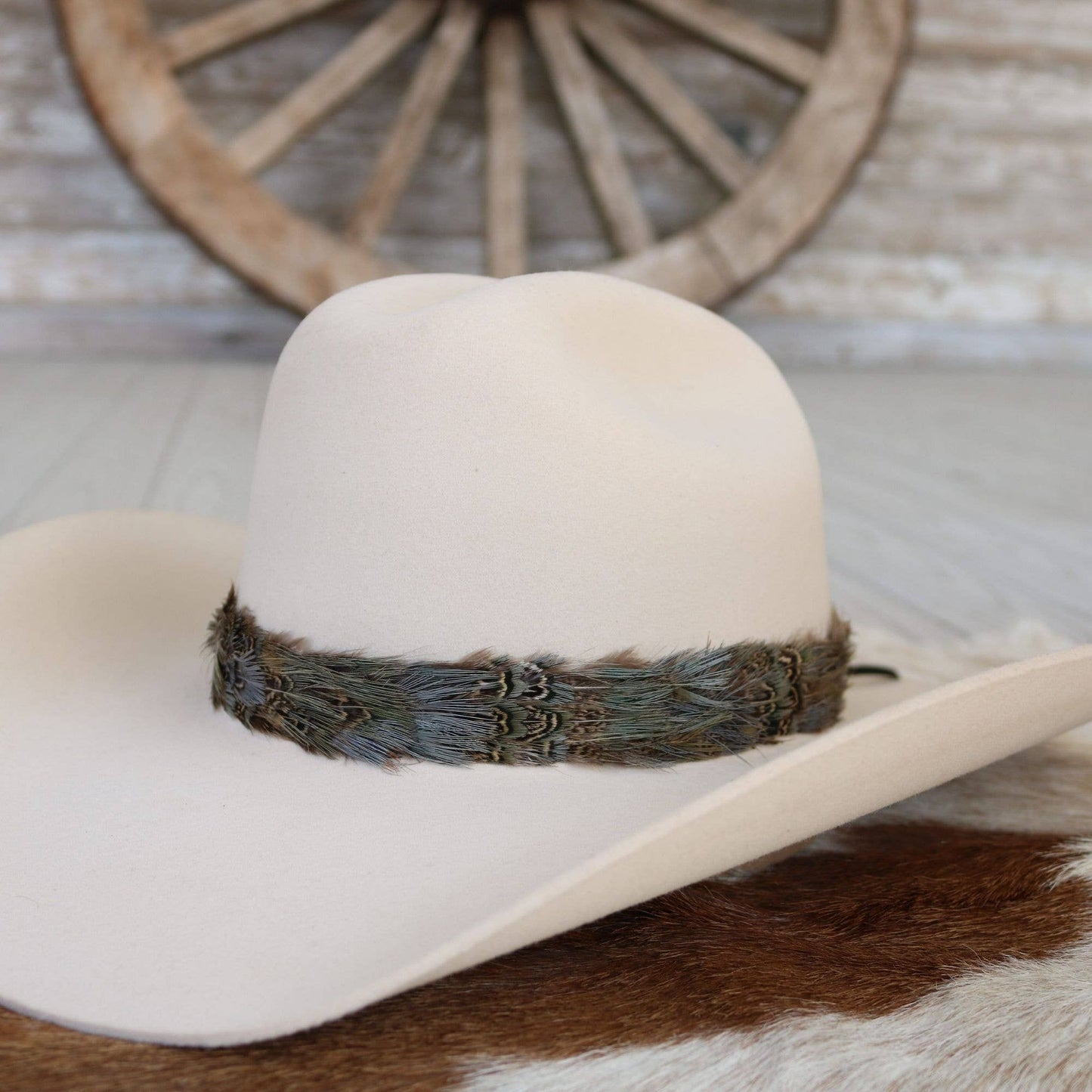 Willow Lane Hat Co. - Western Feather Dove Hat Band