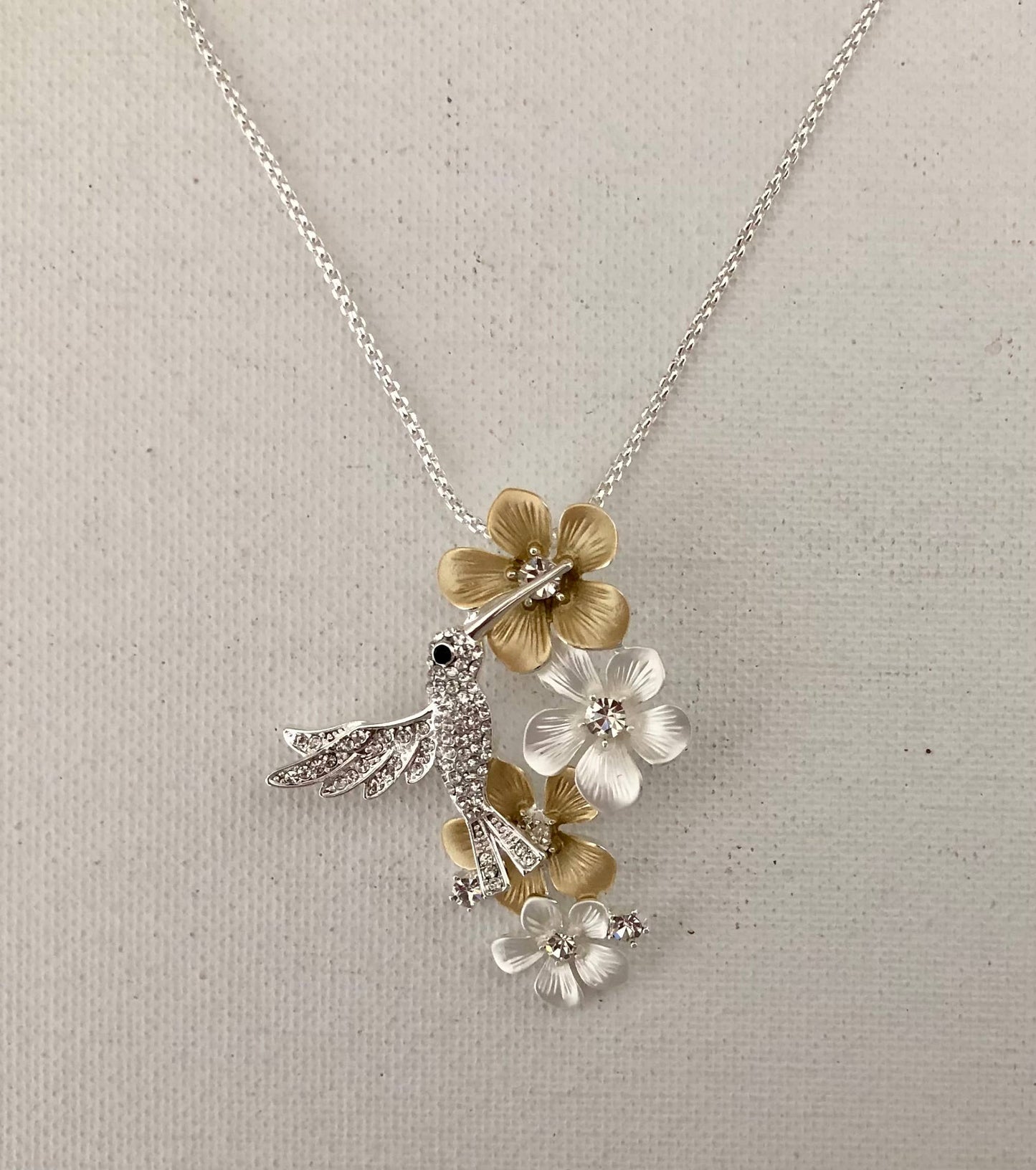 Hummingbird Sparkle Necklace