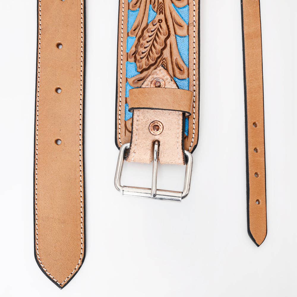 HILASON Horse Western Carved Leather Rear Flank Back Cinch Girth Saddle Billets Comfytack | Billet Strap