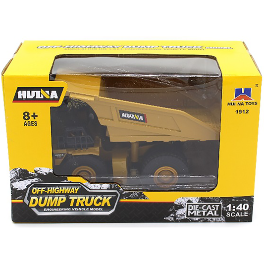 Texas Toy Distribution - Dump Truck Static Die-Cast Model in Window Box - 1:40 Scale
