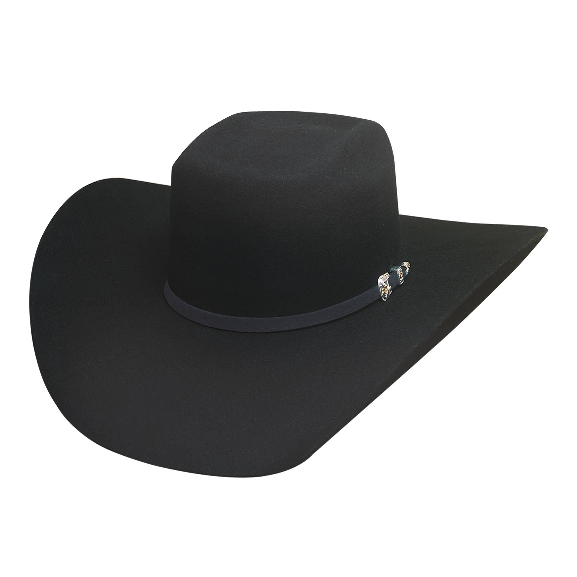 Cowboy Hats Double Kicker 8X 0697BL