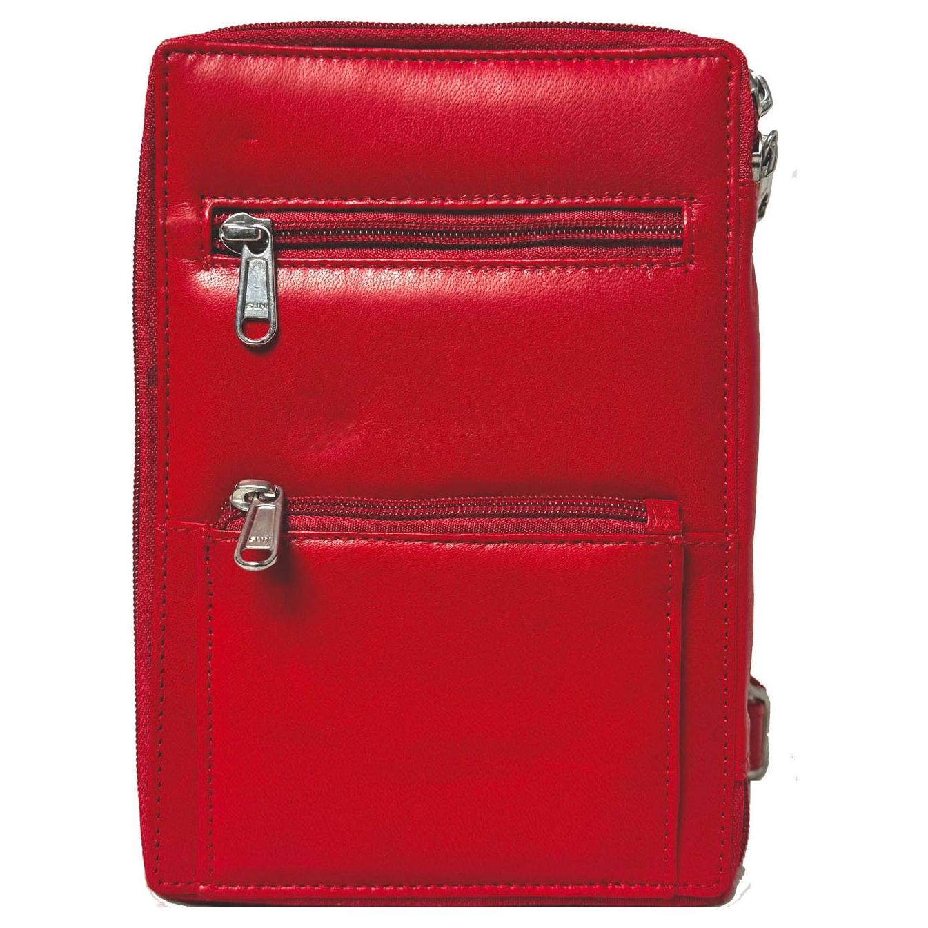 IGI CANADA - Genuine Leather Shoulder Messenger Organizer Bag # 3118