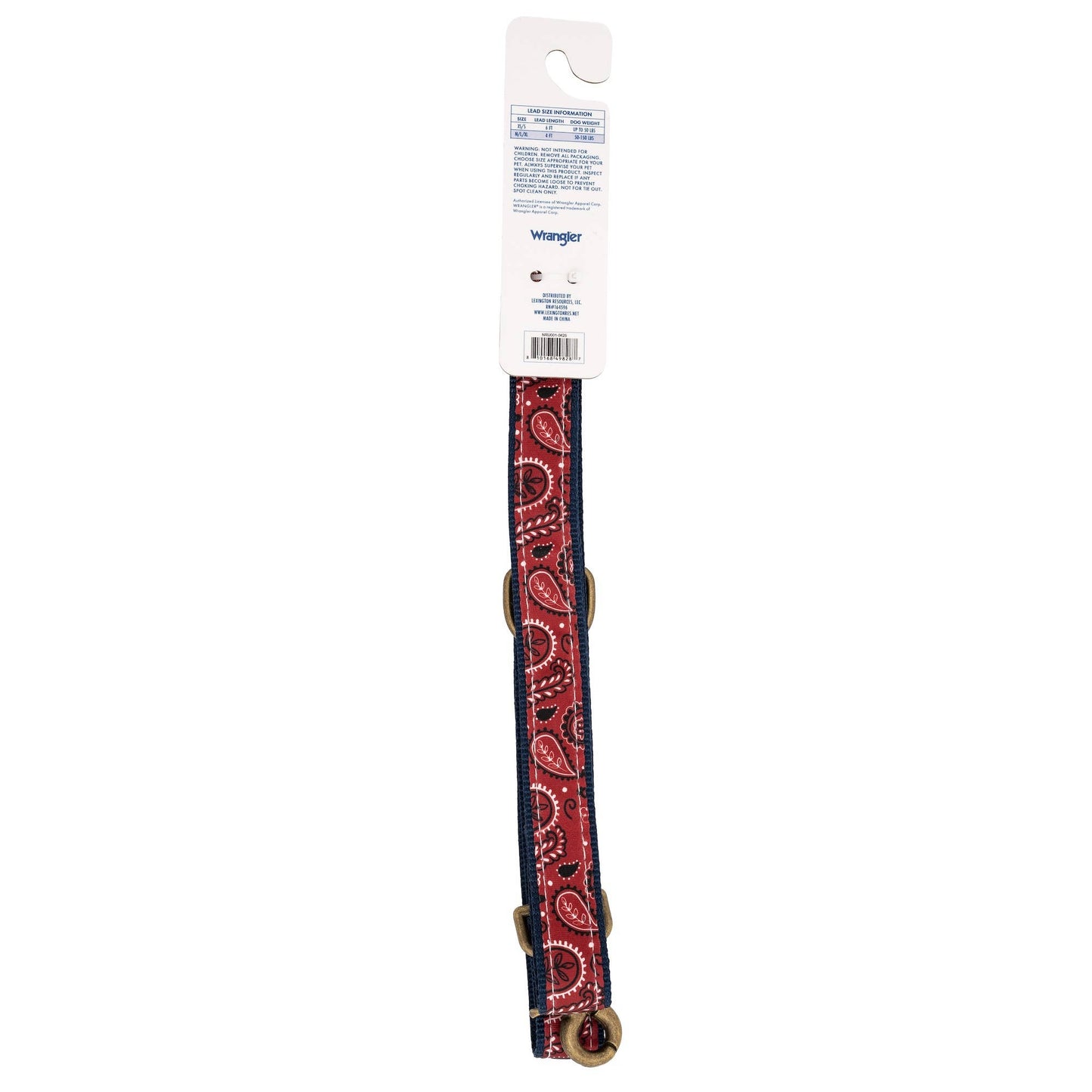 Wrangler Red Bandana Lead