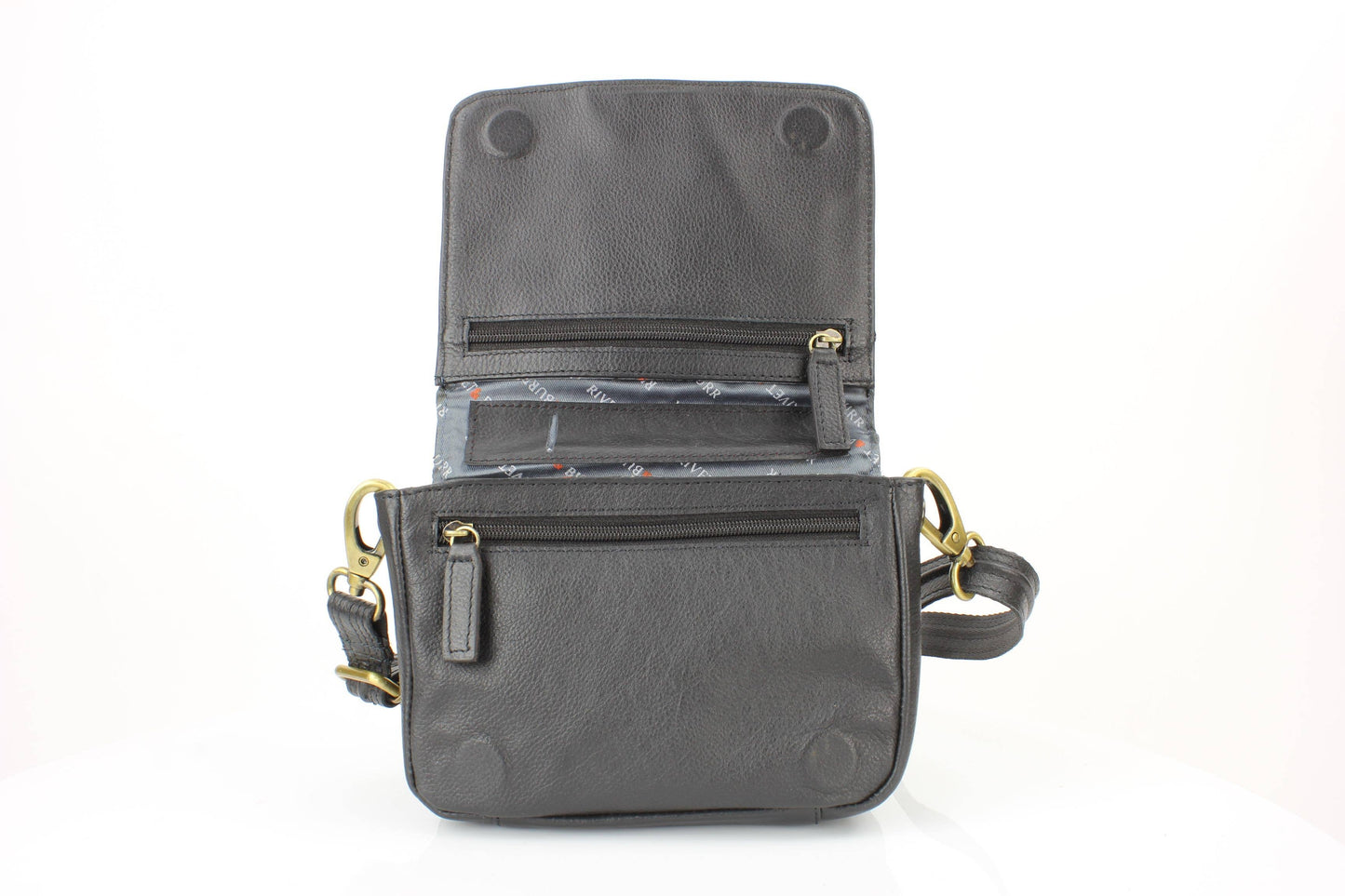 Women's Flap Over Crossbody Bag with Hidden Storage 1834