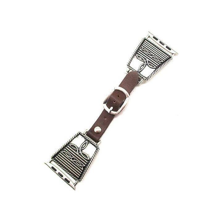 Snowing West - Western Boot Stitch Apple Watch Band
