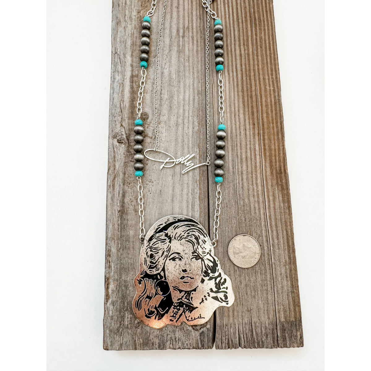 Western Dolly Navajo Pearl Layered Necklace