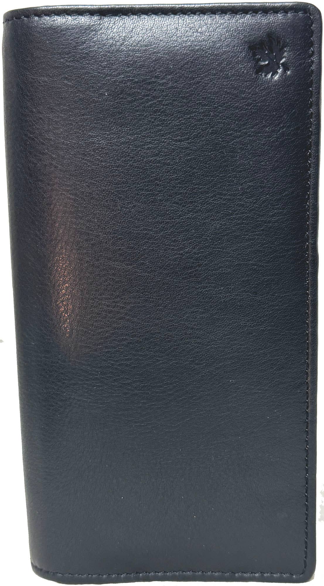Genuine Cowhide Leather Breast/Coat RFID Card Wallet #4609