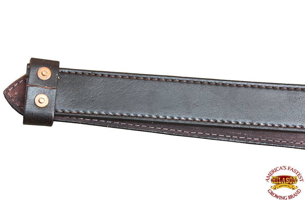 HILASON Horse Tack Western Saddle Strong Leather Tie Cinch Strap | for Horses Straps
