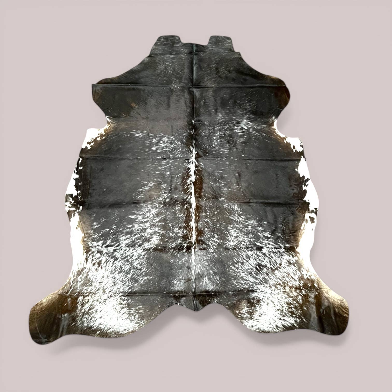 6-7’ Brazilian cowhide rug 
