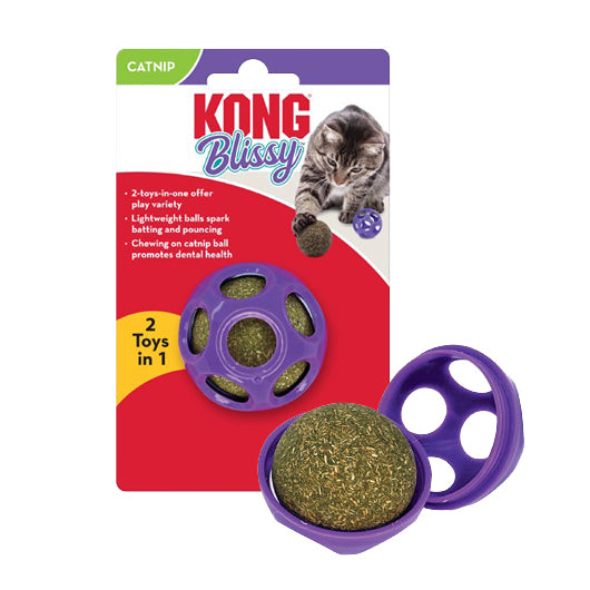 Kong Blissy Moon Ball with catnip