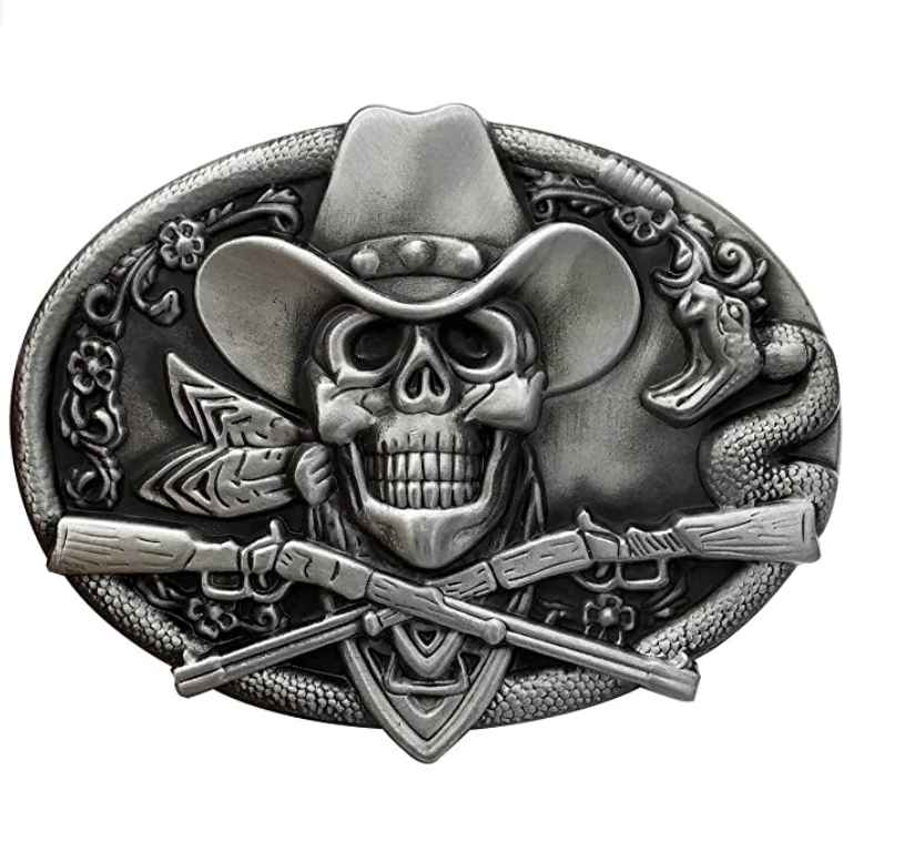 The 2nd Amendment Belt Buckle  1234