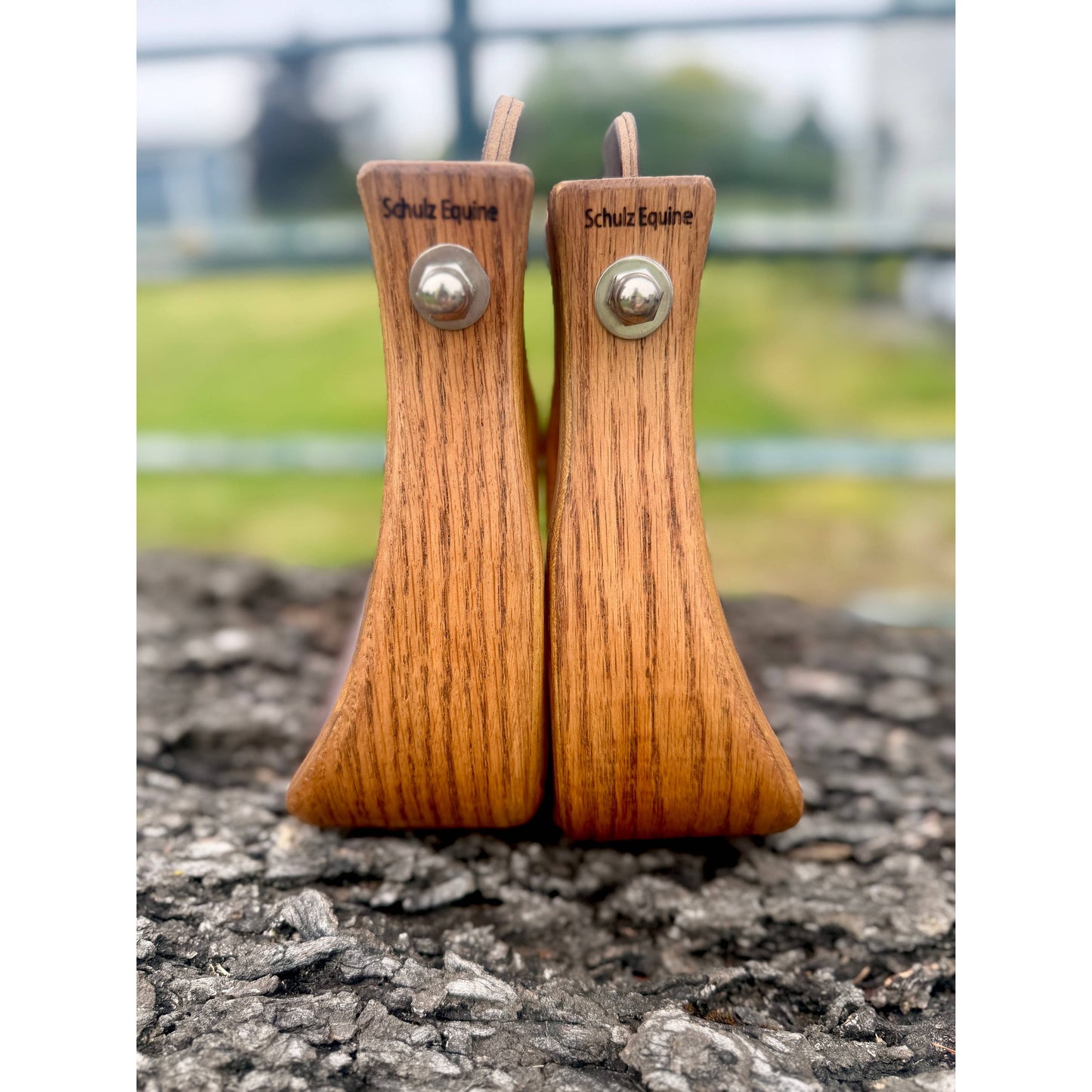 Wooden Stirrups- Oakwood Roping Style
