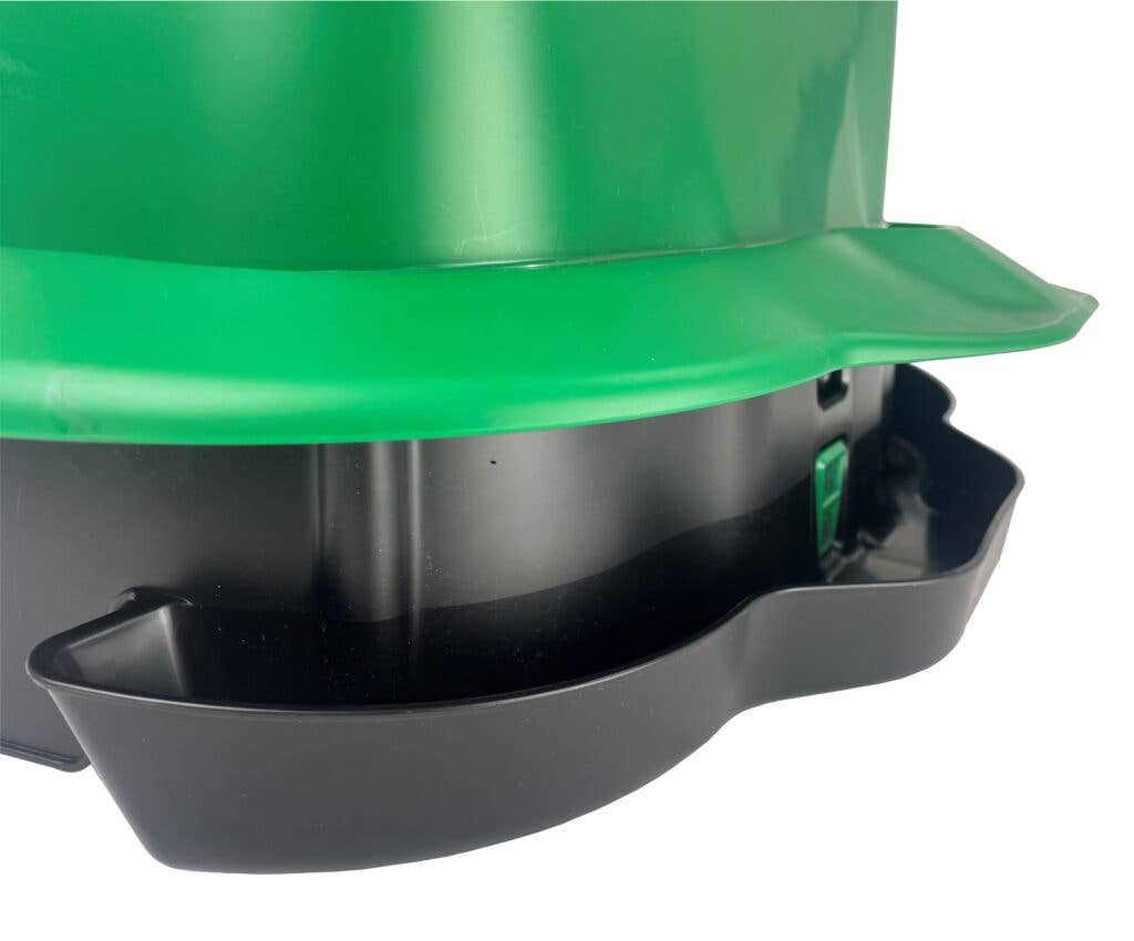 Mountable Self-filling Poultry Drinker, Green, 12L