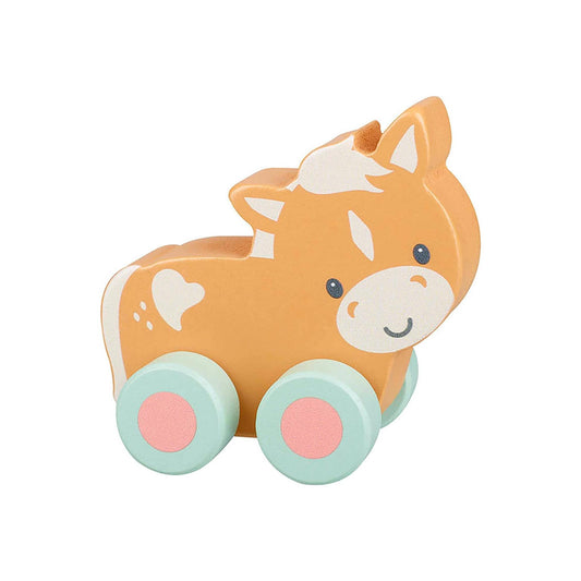 Pony First Wooden Push Toy
