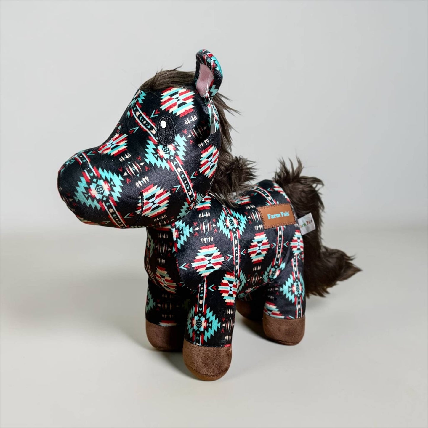 Black Aztec horse - medium farm pal 