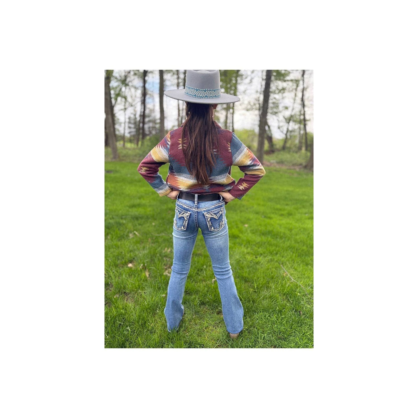 Girls' Western Bootcut Jeans | Style MCGJ-HX-31