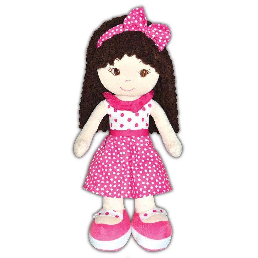 GirlzNDollz - Jessica Pretty in pink Doll In Polka Dot Purse