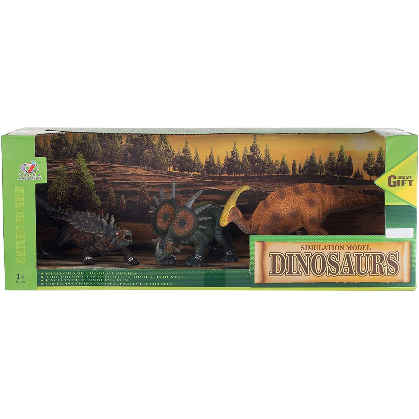 Assorted Plastic Toy Dinosaurs