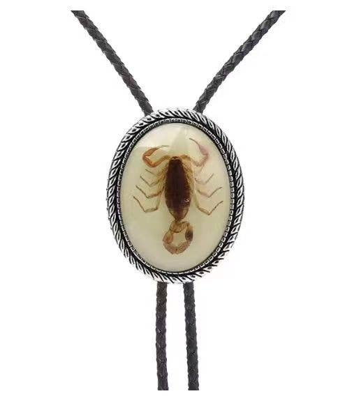 Real Scorpion BELT BUCKLE GLOW IN THE DARK 1827