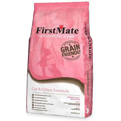 FirstMate Cat & Kitten Grain Friendly Fish/Cage Free Chicken 11LB