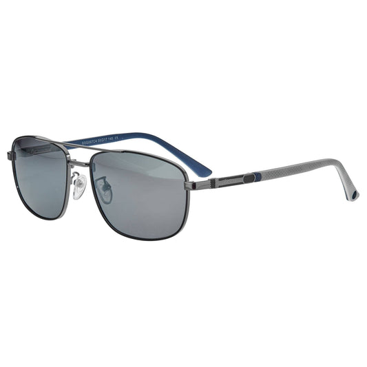 Breed - Breed Gotham Stainless Steel Polarized Aviator Sunglasses