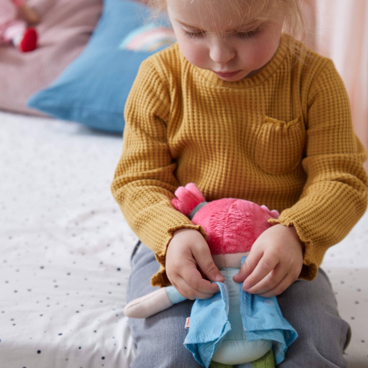 Snug Up Doll Philine - 10" Soft Cuddly Plush Baby Doll