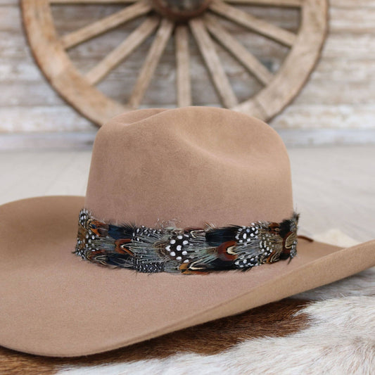 Willow Lane Hat Co. - Western Feather Falcon Hat Band