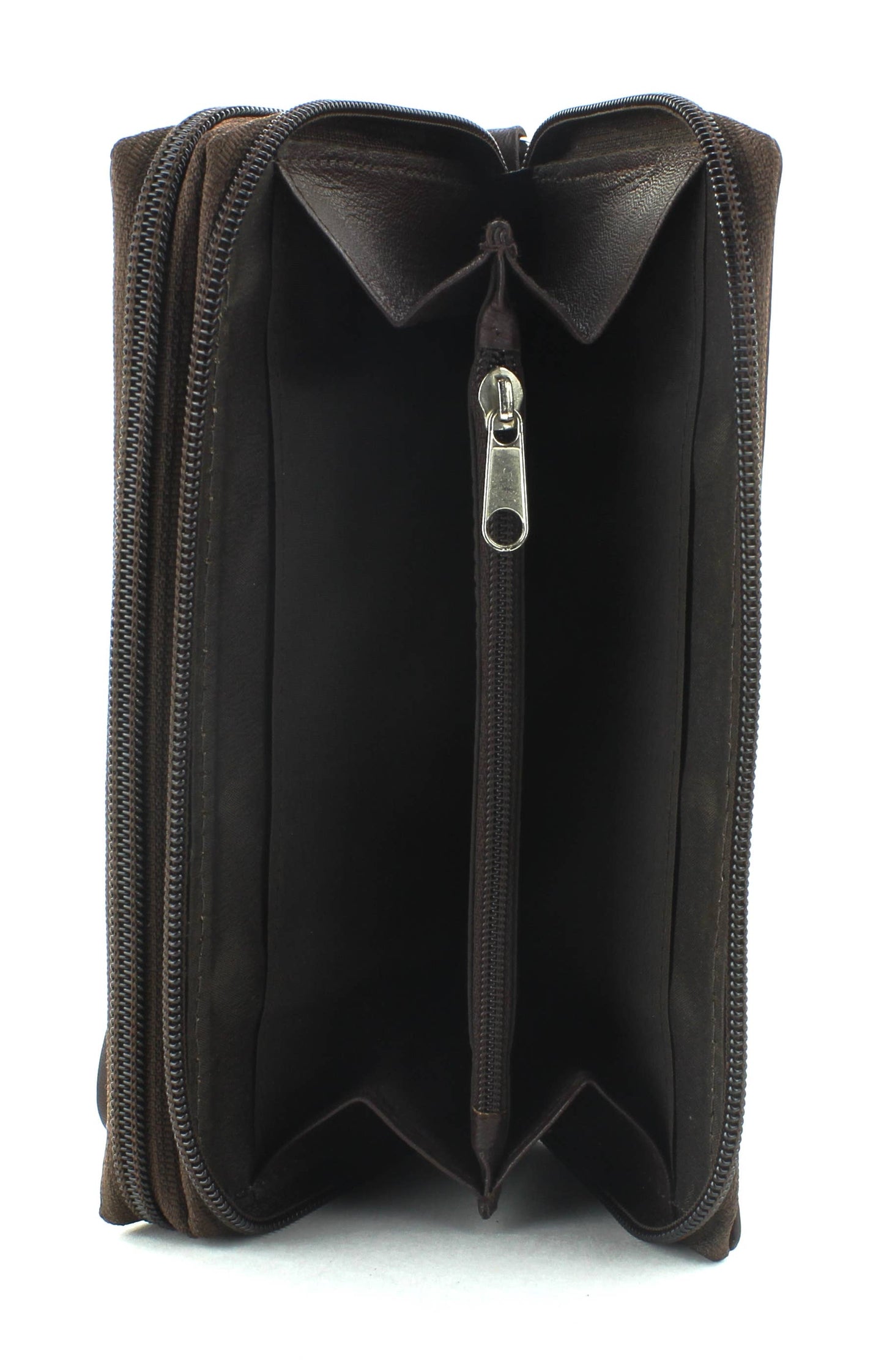 Double Zipper Women's Clutch 15585