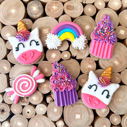 The Blissful Equestrian - Unicorn Sweets Horse Cookie 6 pack