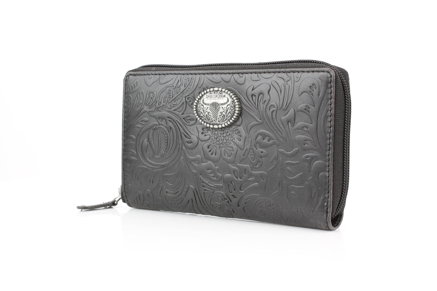 Zip Around Filigree Womens Wallet Clutch ABLW 41-25203