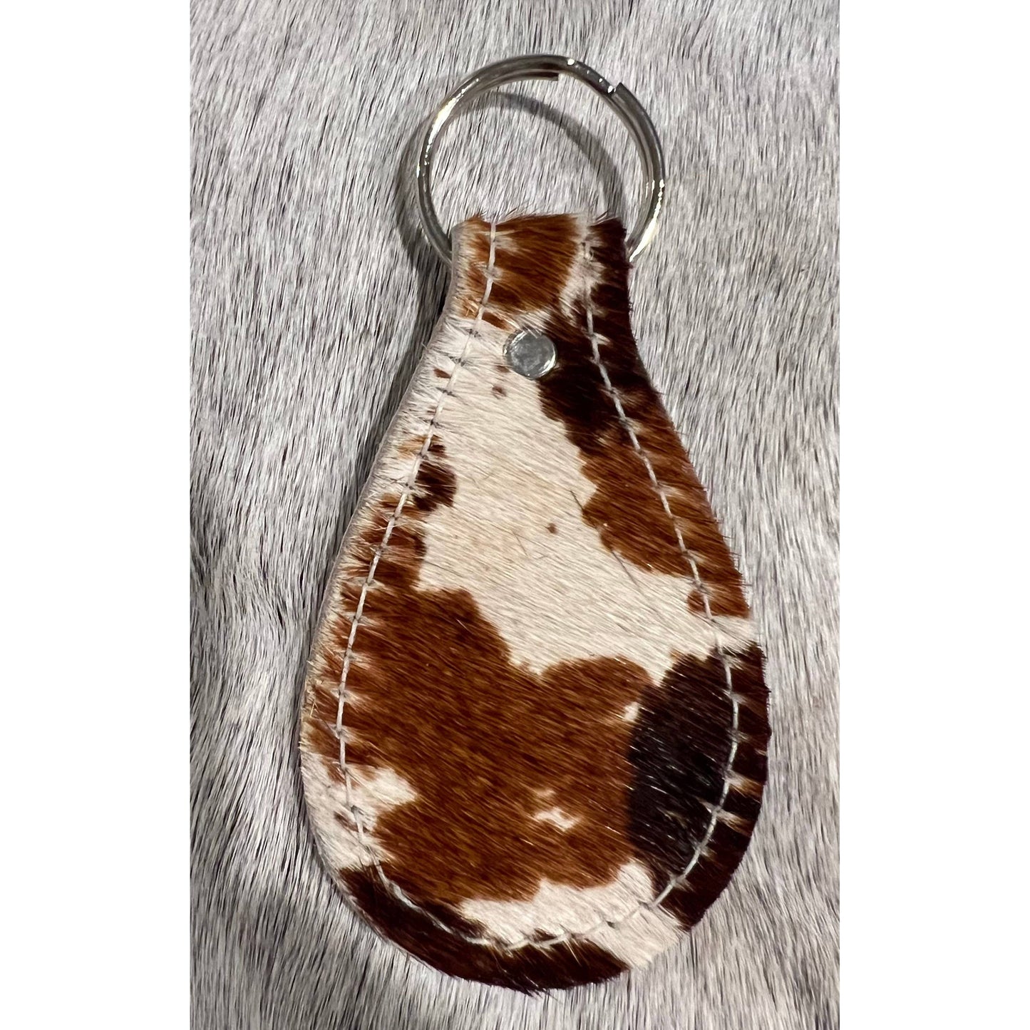 LEATHER/HIDE KEY FOBS