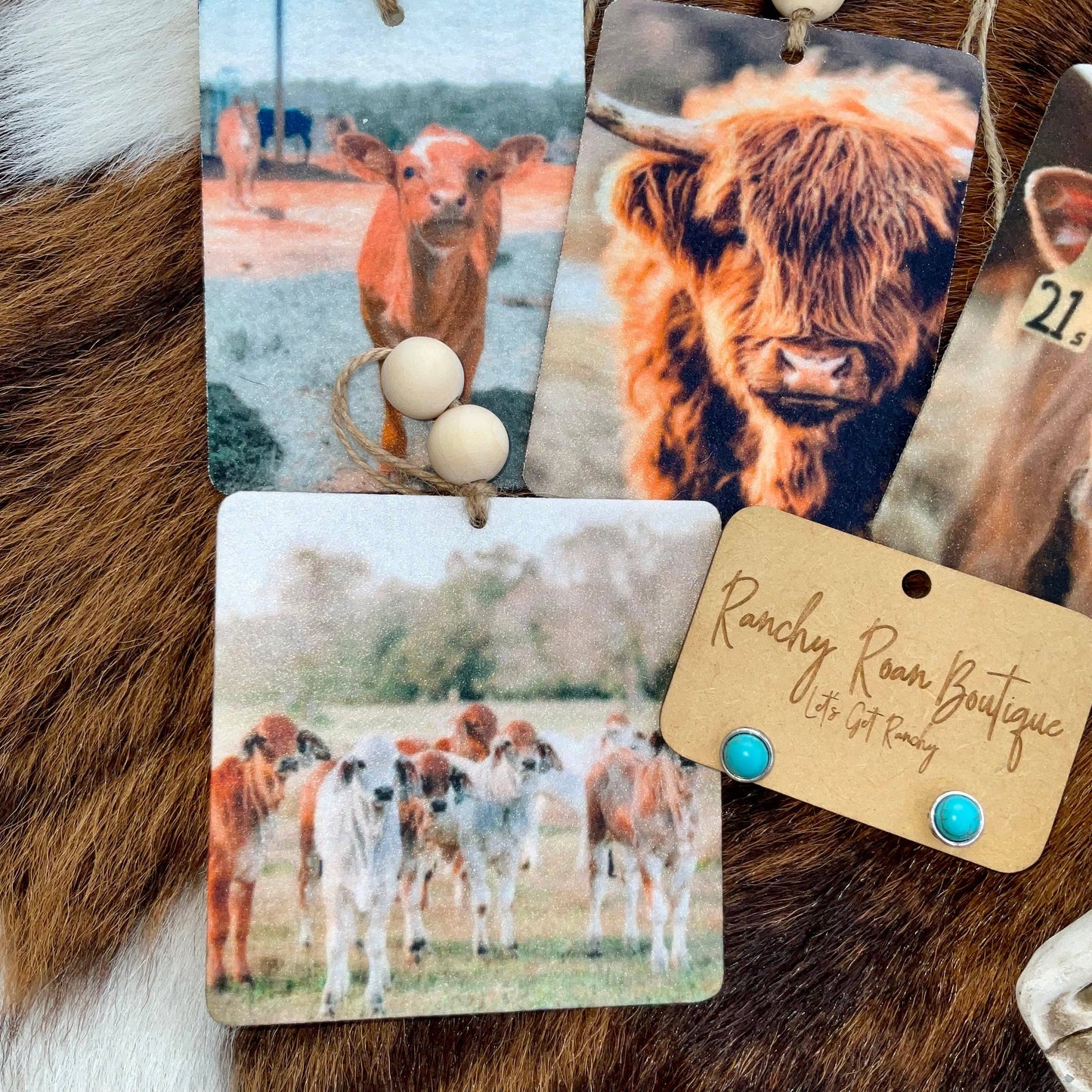 Cow Western Cattle Felt Freshie