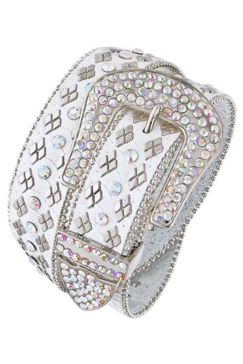 Crystal Studded Belt