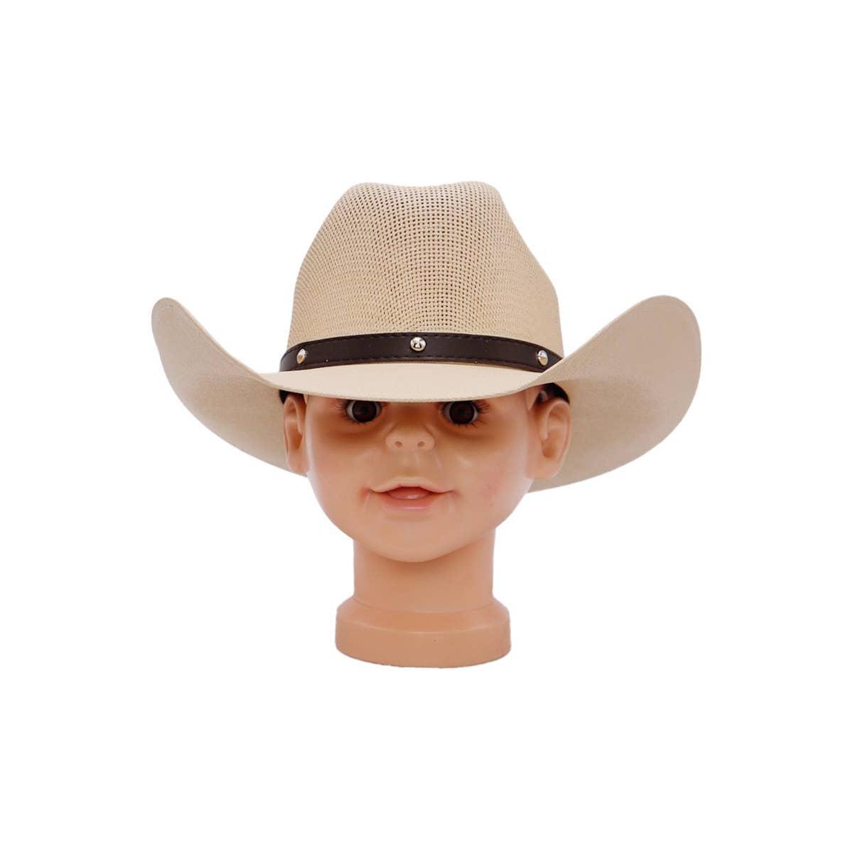 Cap Zone - Kids Ventilated Elite Crafted Cowboy Hat