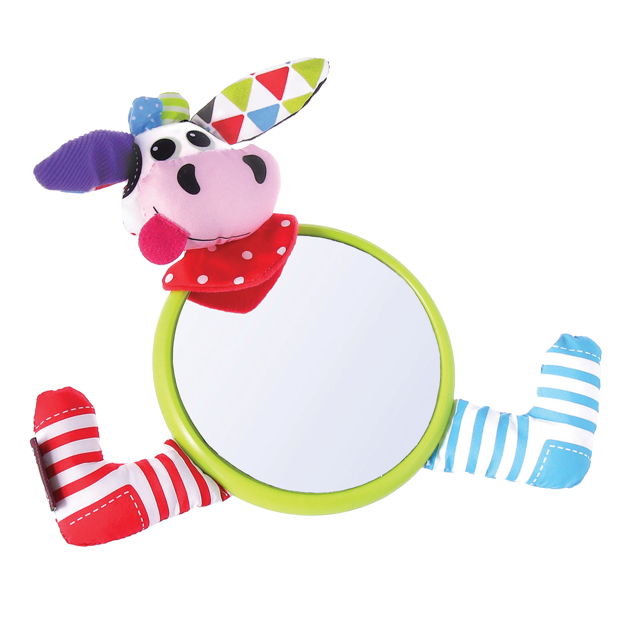 MY FIRST MIRROR FRIEND - COW
