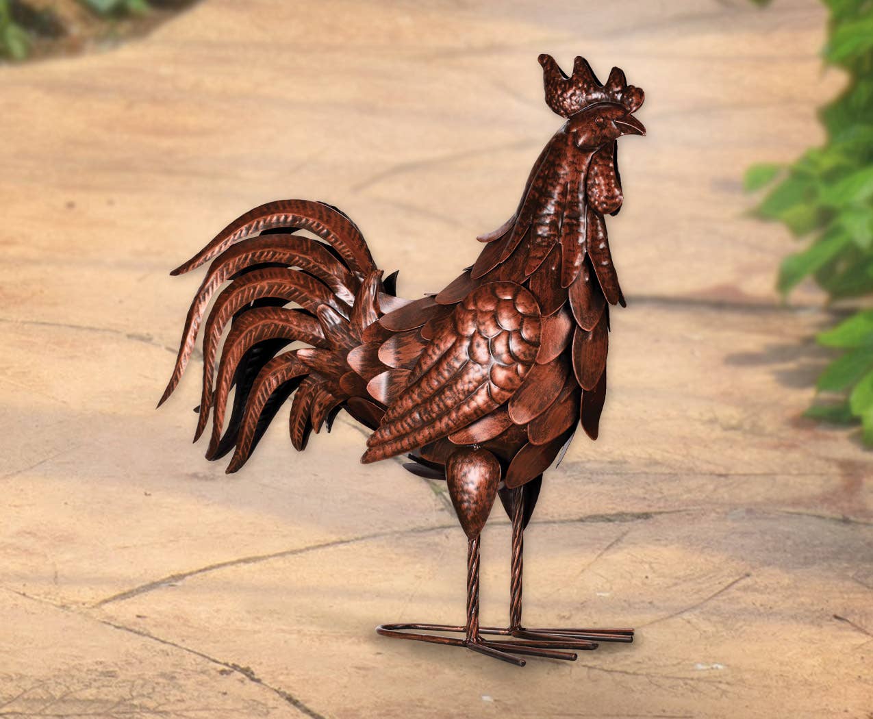 Copper Rooster 20"