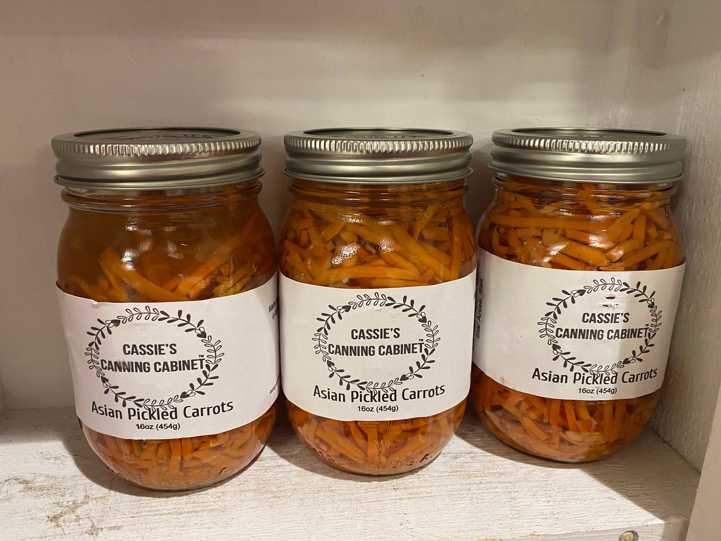 Asian Pickled Carrots