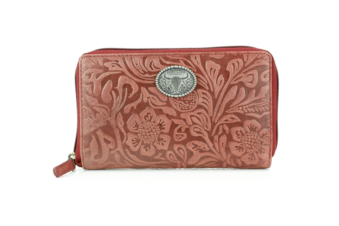 Zip Around Filigree Womens Wallet Clutch ABLW 41-25203