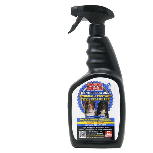 Doktor Doom Tick & Flea for Dogs 1L
