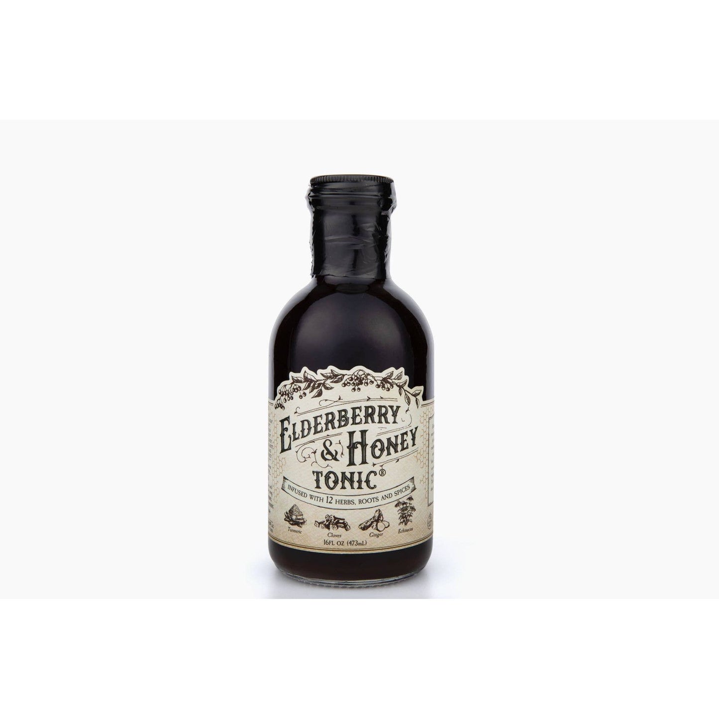 Elderberry & Honey Tonic, 16 oz