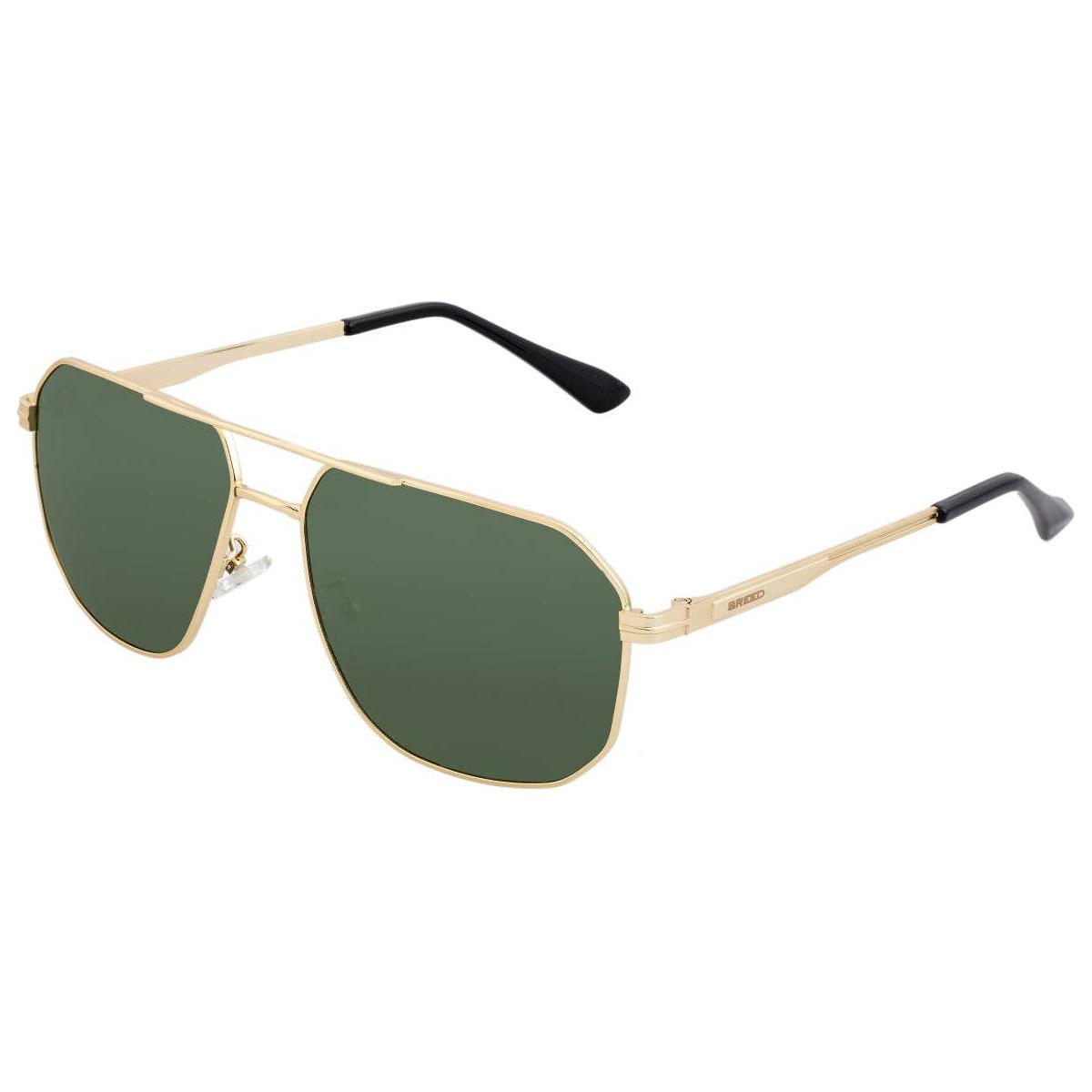 Breed - Breed Norma Stainless Steel Polarized Aviator Sunglasses