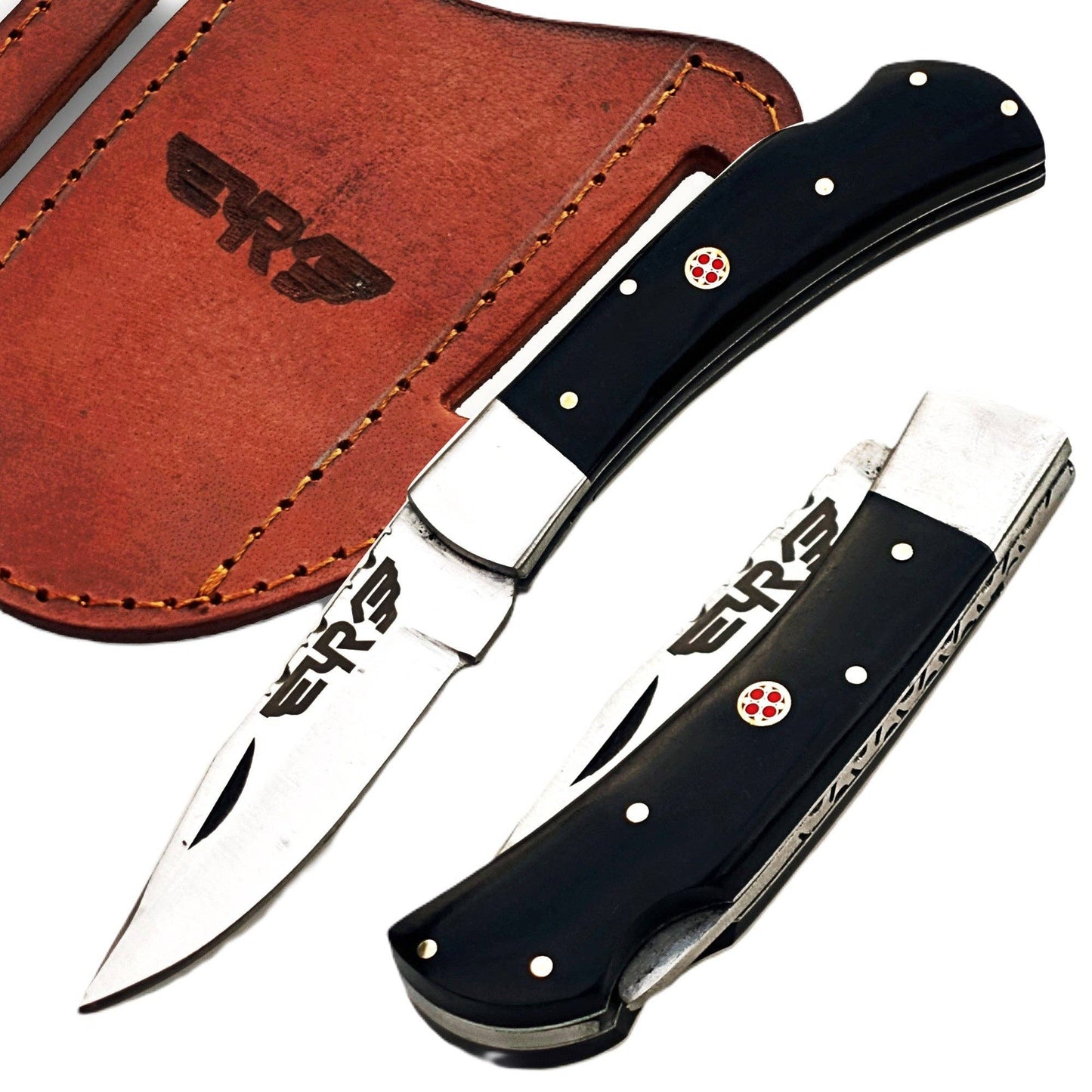 Panther Folding Knife - Stainless Steel