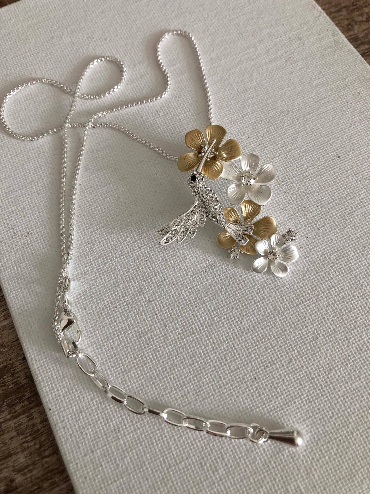 Hummingbird Sparkle Necklace