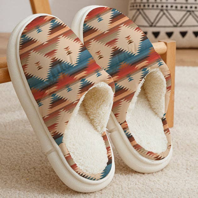 The Front Porch Label - Aztec Slippers