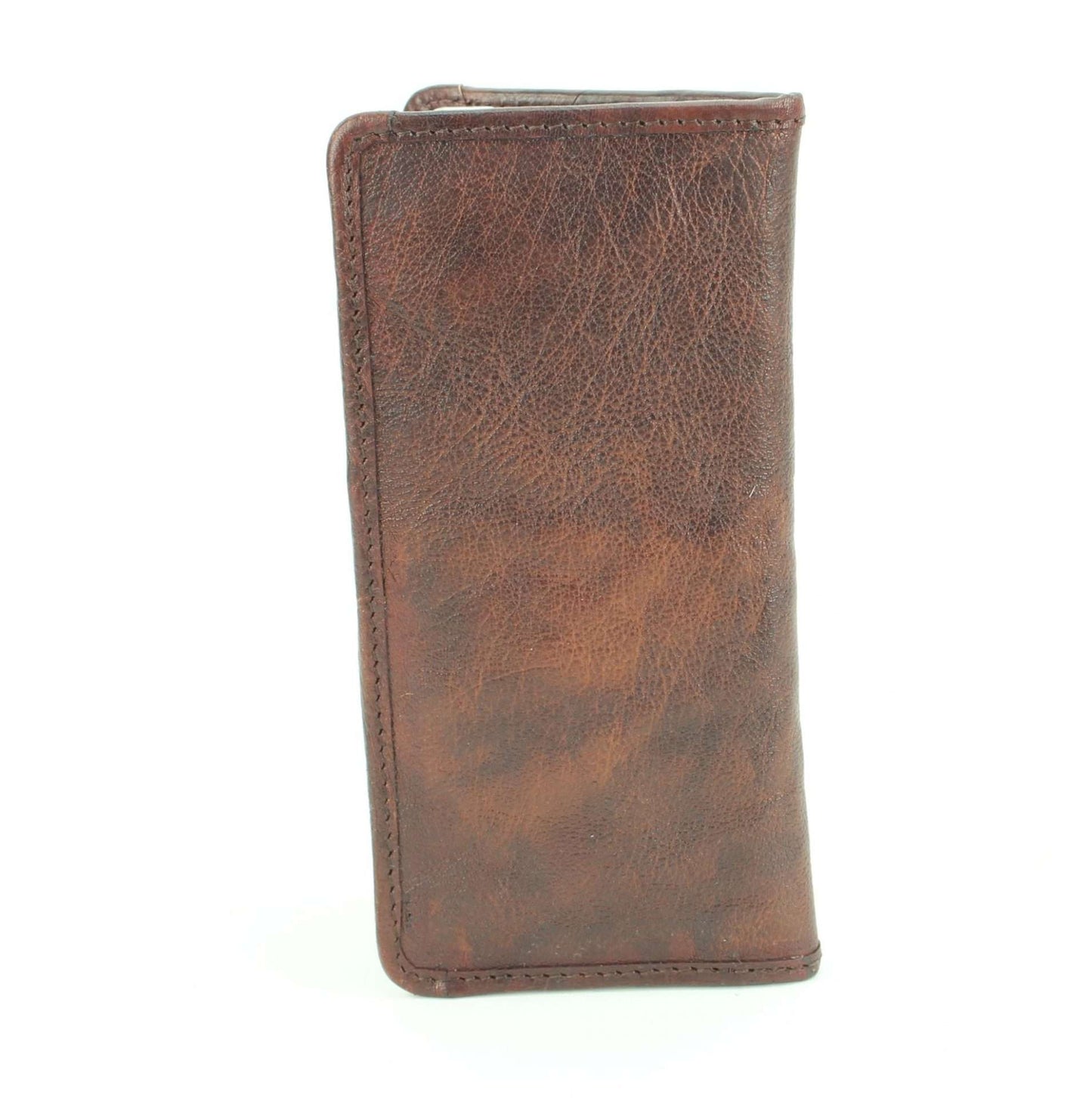 Large leather bi fold with tooled leather detail #AB W 12 To