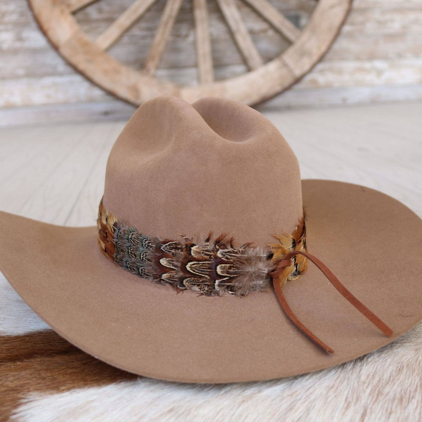 Willow Lane Hat Co. - Western Feather Shikoba II Hat Band
