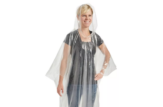 Rain Poncho Clear
