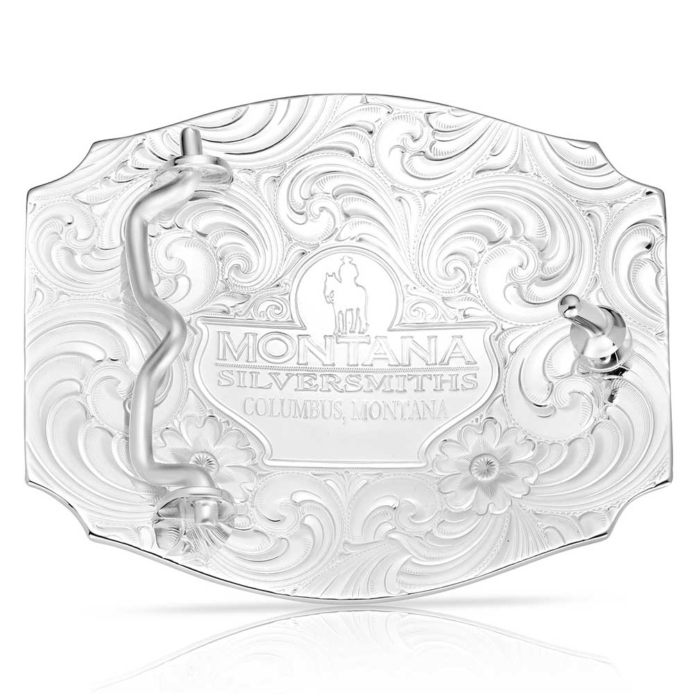 Montana Silversmith The Horseman Buckle with Cross 55710-929M