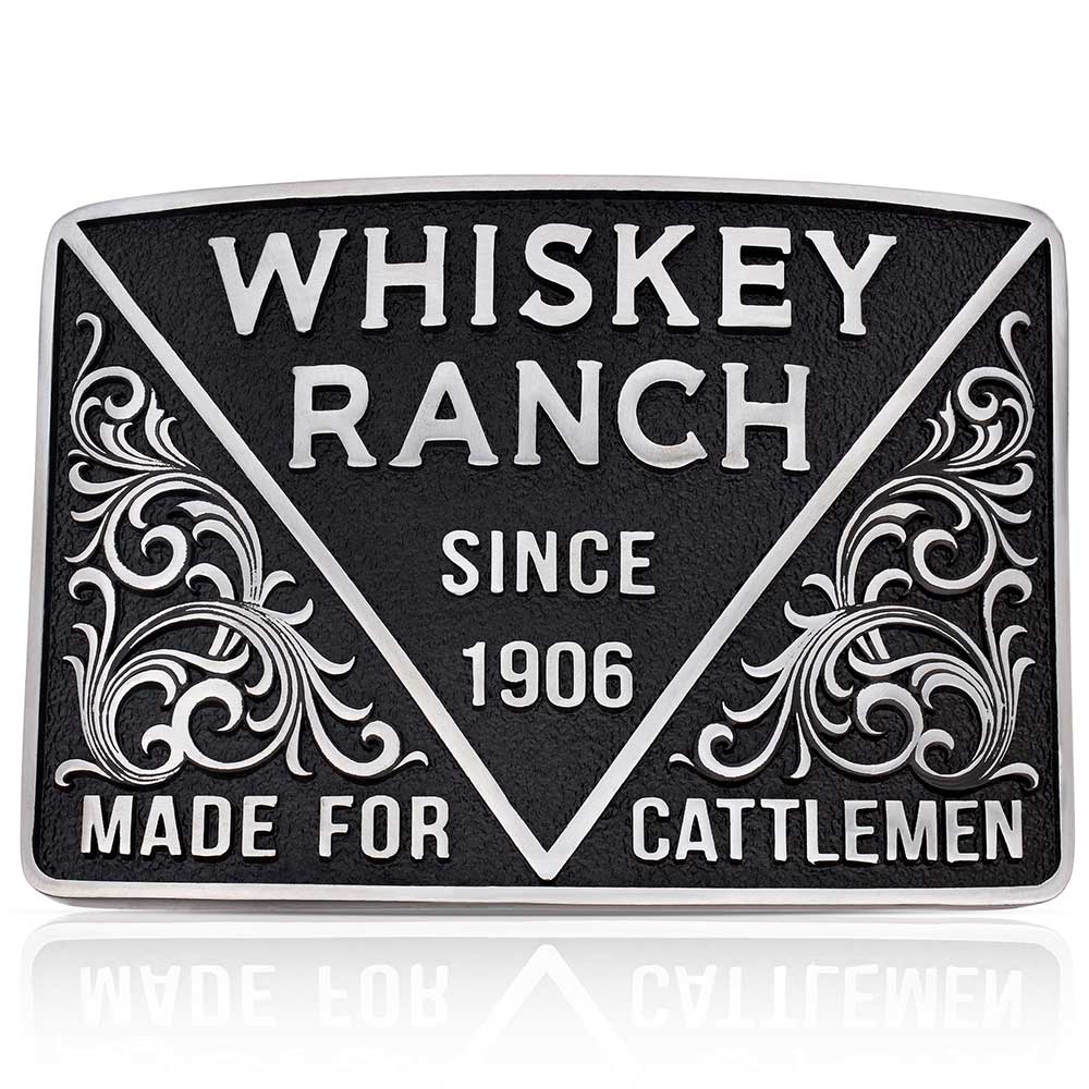Montana Silversmith 1906 Cattlemen Whiskey Ranch Buckle A1057WR
